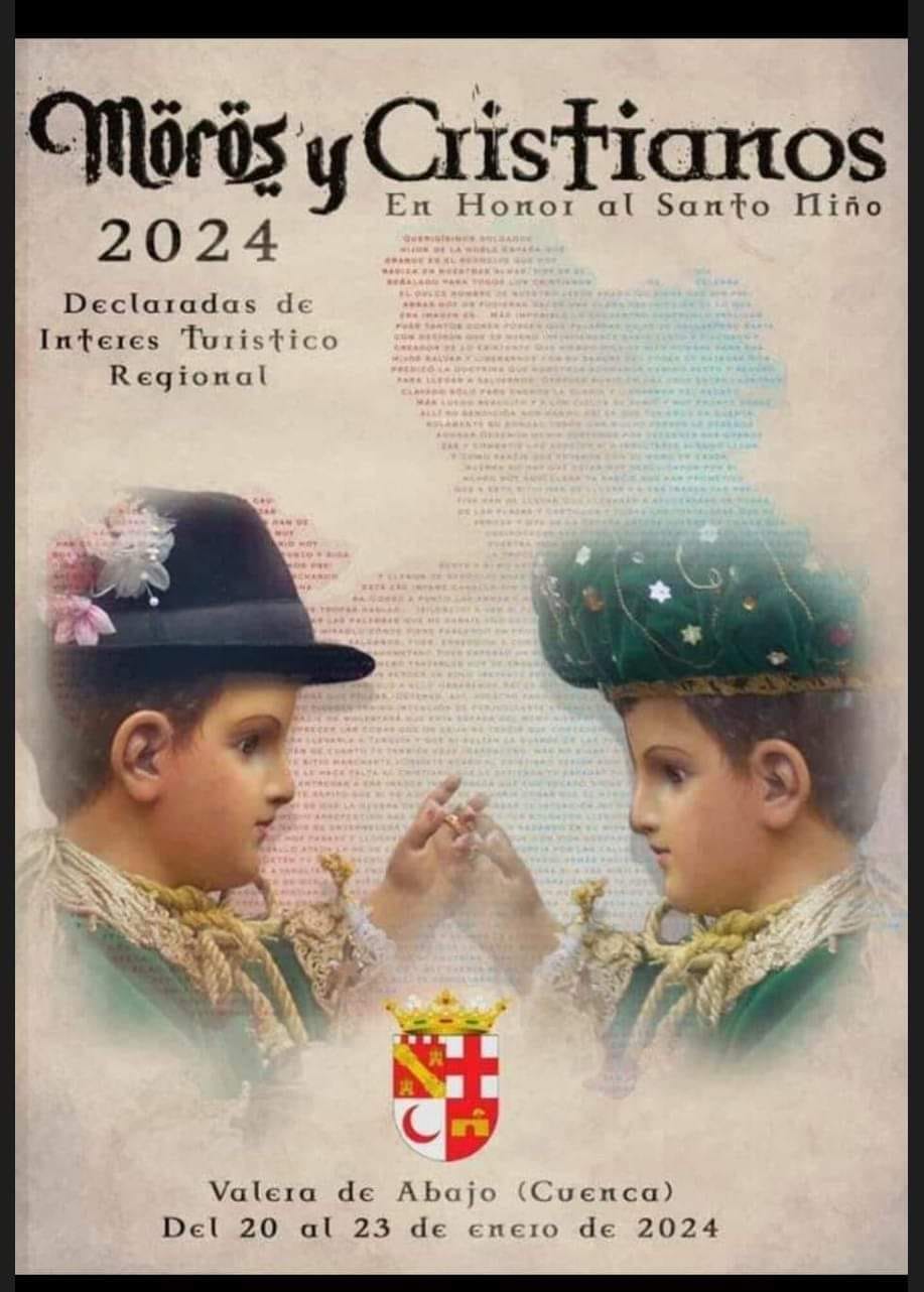 Fiestas de Moros y Cristianos en honor del Santo Niño 2024 Valverde de Júcar